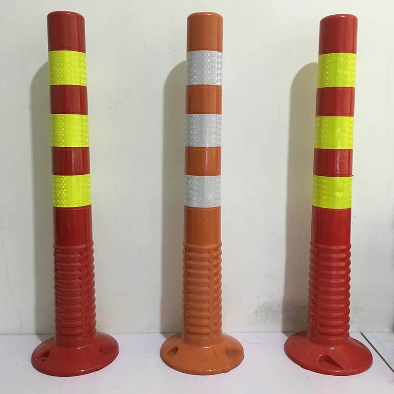 45CM警示柱彈力柱 道路標(biāo)柱引導(dǎo)柱 道路防撞道口標(biāo) 交通設(shè)施